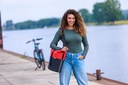 Newlooxs sacoche Nyborg single noire / rouge