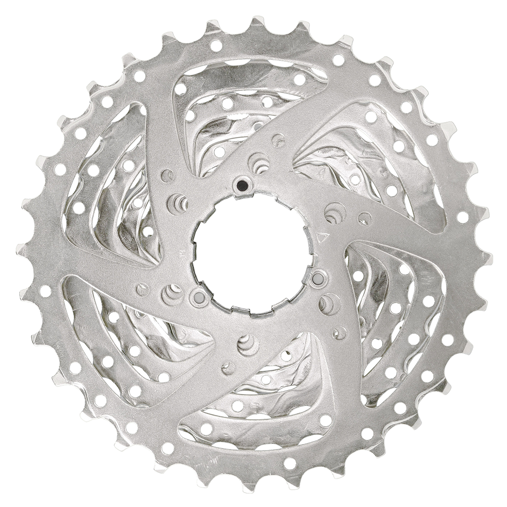 SUNRACE cassette CSM98 9v  11-36 Nickel