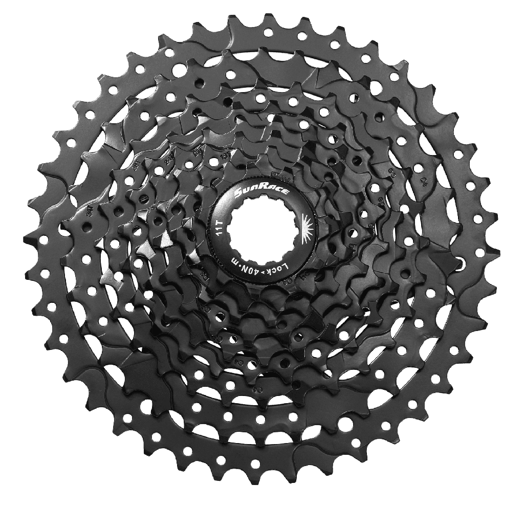 SUNRACE cassette CSM980 9v  11-40 Black