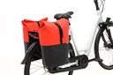Newlooxs sacoche Nyborg double MIK rouge / noire