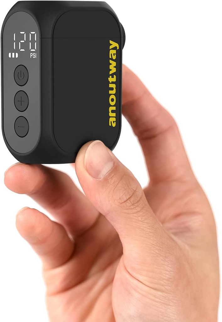 ANOUTWAY AS210 PRO mini pompe compresseur électrique avec manomètre