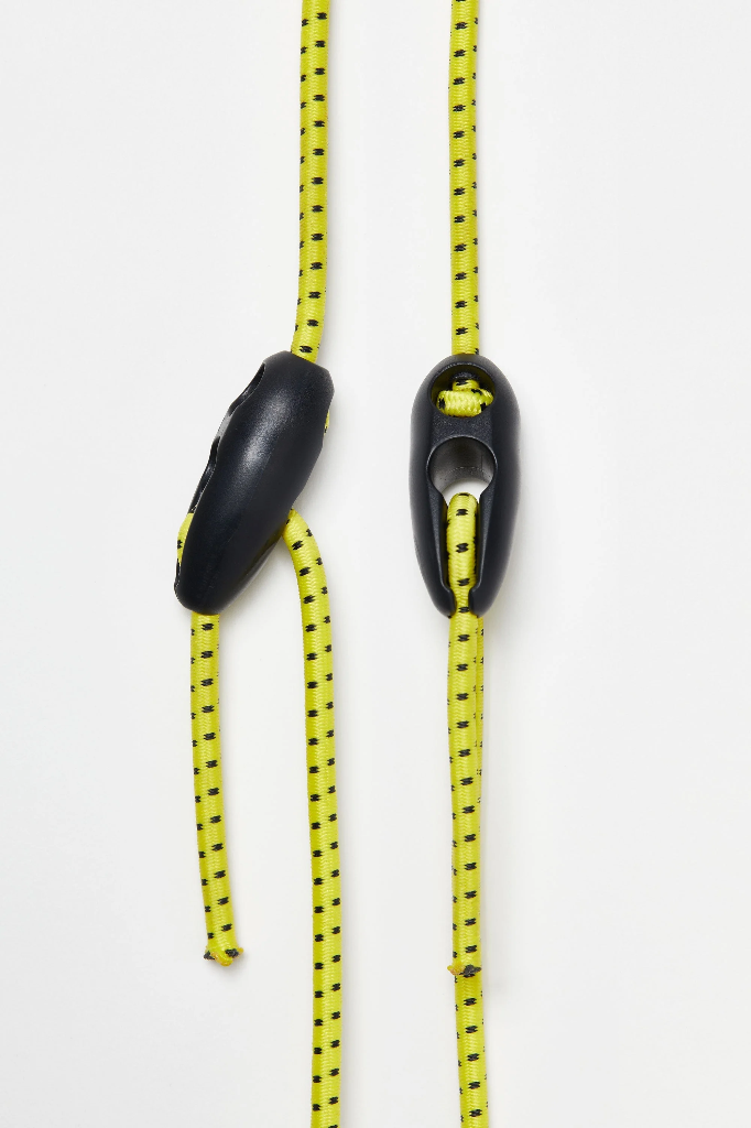 JACK's Straps - kit de 2 élastiques de fixation jaunes