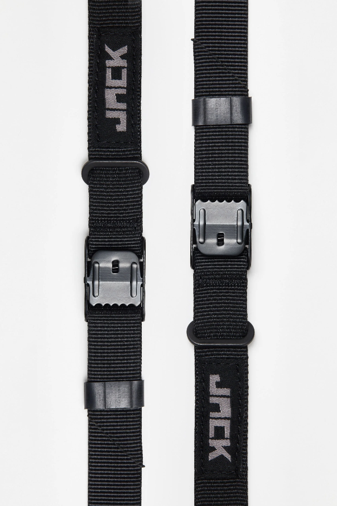 JACK's Straps - kit de 2 sangles de 1,4m noires