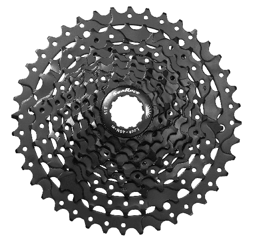 [CSM9809AXBOXB] SUNRACE cassette CSM980 9v  11-40 Black