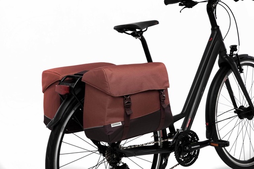 [257 161] Newlooxs sacoche Joli double bordeaux