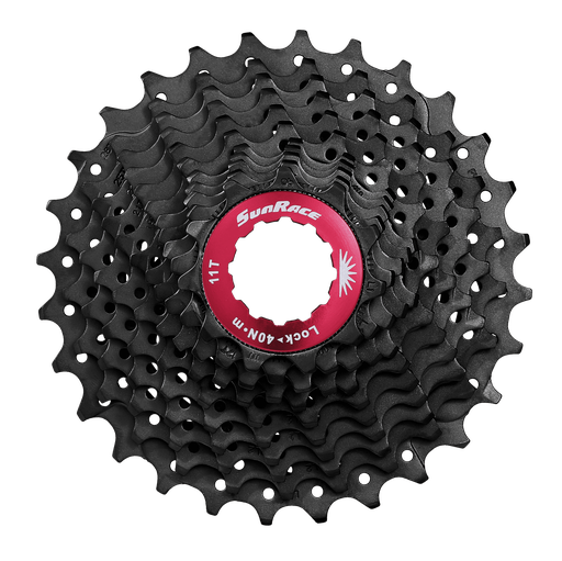 [CSRX1EAU-BOXB] SUNRACE cassette  CSRX1 11v  11-32 Black