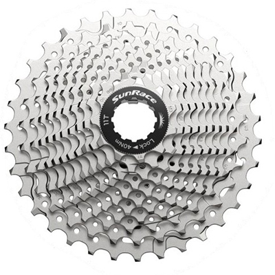 [CSRX11EAVRXS0BX] SUNRACE cassette  CSRX11 11v  11-34 argent 