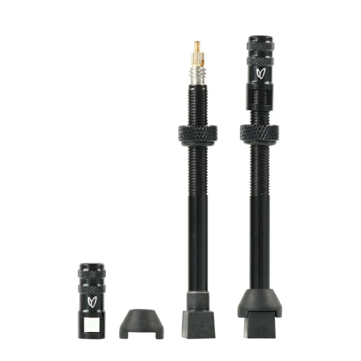[EMCHCV702B] Effetto Mariposa - Caffelatex Tubeless Valves noires 70mm (x2)